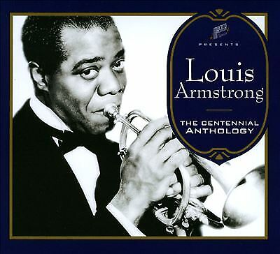 Louis Armstrong : The Centennial Anthology CD Album with DVD 2 Discs (2013) Region 2 Brand New