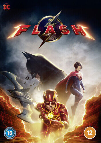 The Flash DVD (2023) Ezra Miller, Muschietti (DIR) Cert 12 Region 2 Brand New