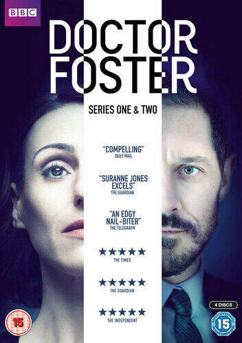 Doctor Foster: Series One & Two DVD (2017) Suranne Jones Cert 15 4 Discs Region 2 Brand New