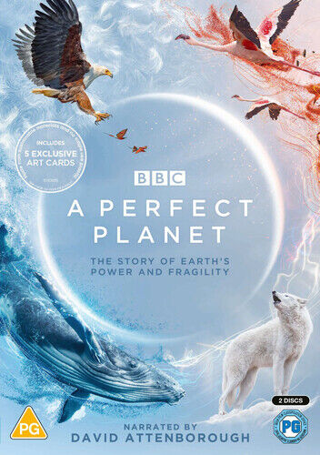 A Perfect Planet DVD (2021) Ilan Eshkeri Cert PG 2 Discs Region 2 Brand New