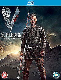 Vikings: Sesong 2 (2014) DVD med Travis Fimmel, 3 disker, Region 2