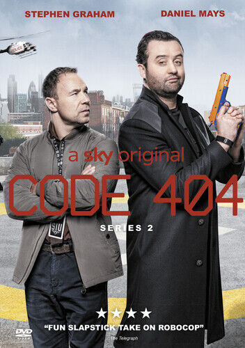 Code 404: Series 2 DVD (2021) Stephen Graham Cert 15 Region 2 Brand New
