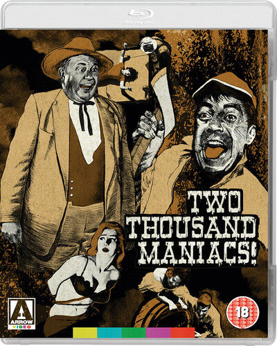Two Thousand Maniacs! DVD (2018) Connie Mason, Lewis (DIR) Cert 18 Region 2 Brand New