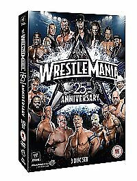 WWE: Wrestlemania 25 DVD (2014) Triple H, 3 levyä WWE: Wrestlemania 25 DVD (2014) Triple H, 3 levyä