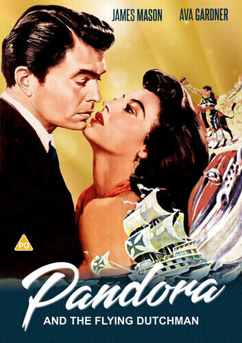 Pandora and the Flying Dutchman DVD (2022) – Romantisk drama med James Mason
