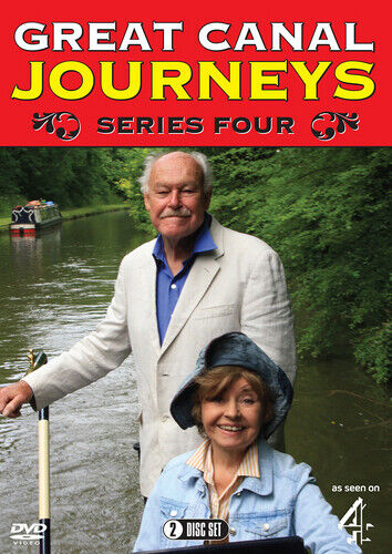 Great Canal Journeys: Sesong Fire (2018) Timothy West DVD, 2 Disker