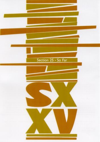 Section 25: So Far - DVD (Region 2)