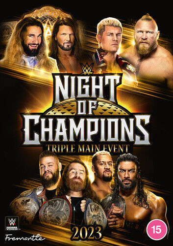 WWE: Night of Champions 2023 DVD (2023) med Cody Rhodes