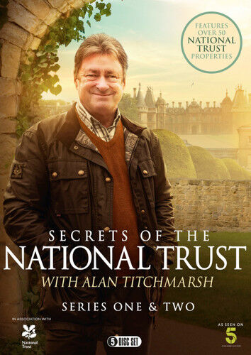 Secrets of the National Trust With Alan Titchmarsh: Series 1 & 2 DVD (2018) Region 2 Brand New