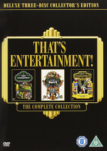 That's Entertainment: The Complete Collection DVD (2005) Groucho Marx, Haley Jr Region 2 Brand New