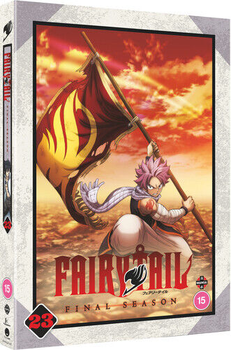 Fairy Tail: The Final Season - Part 23 DVD (2020) Shinji Ishihira Cert 15 2 Region 2 Brand New
