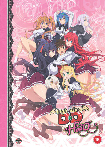 High School DxD: Hero - Season 4 DVD (2020) Yko Hikasa Cert 18 2 Discs Region 2 Brand New