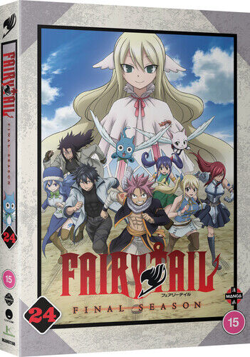 Fairy Tail: The Final Season - Part 24 DVD (2021) Shinji Ishihira Cert 15 2 Region 2 Brand New