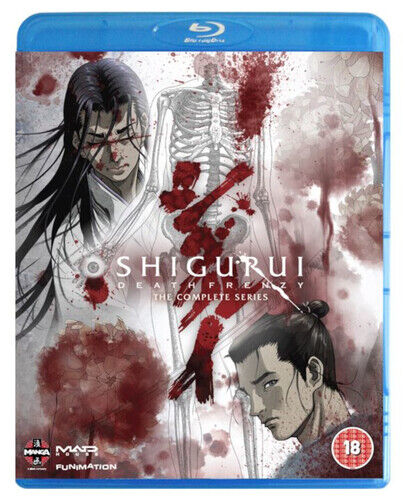 Shigurui - Death Frenzy: The Complete Series DVD (2013) Hirotsugu Hamazaki Cert Region 2 Brand New