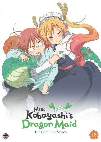 Miss Kobayashi's Dragon Maid: The Complete Series DVD (2020) Yasuhiro Takemoto Region 2 Brand New