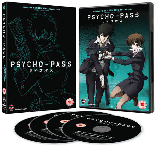 Psycho-pass: The Complete Series One DVD (2014) Katsuyuki Motohiro, Shiotani Region 2 Brand New