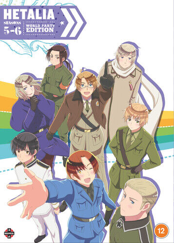 Hetalia World Party: Seasons Five and Six DVD (2021) Bob Shirohata Cert 12 2 Region 2 Brand New Hetalia World Party: Seasons Five and Six DVD (2021) Bob Shirohata Cert 12 2 Region 2 Brand New