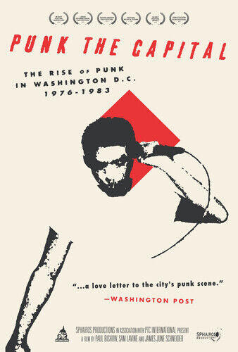 Punk the Capital - The Rise of Punk in Washington D.C. DVD (2021) Paul Bishow Region 2 Brand New
