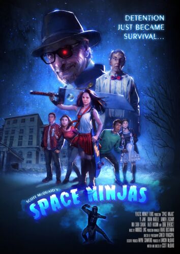 Space Ninjas (2020) DVD - Sci-Fi Action