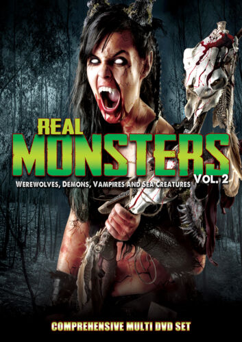 Real Monsters - Werewolves, Demons, Vampires and Sea Creatures DVD (2016) Cert Region 2 Brand New