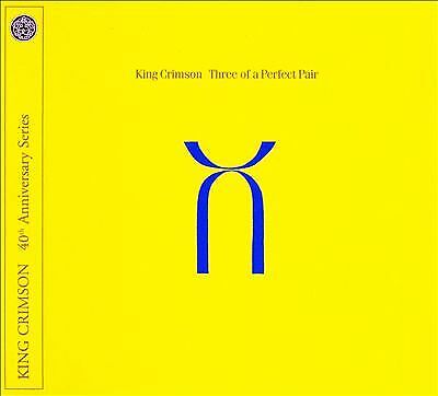 King Crimson : Three of a Perfect Pair CD Album with DVD 2 Discs (2016) Region 2 Brand New King Crimson : Three of a Perfect Pair CD Album with DVD 2 Discs (2016) Region 2 Brand New