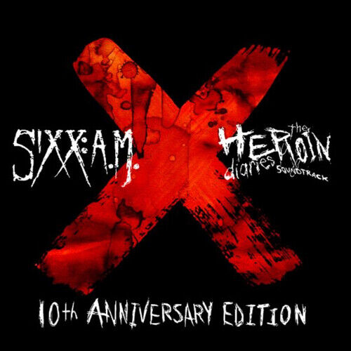 Sixx:A.M. : The Heroin Diaries CD 10th Anniversary Album with DVD 2 Discs Region 2 Brand New