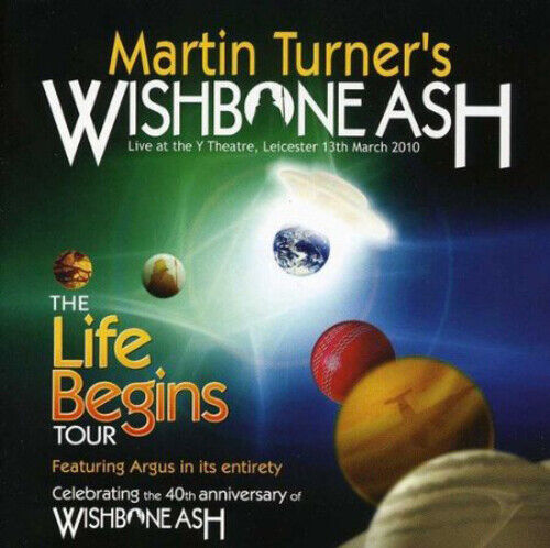 Martin Turner: Life Begins CD Album med DVD (2016), 3 disker