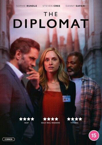 The Diplomat DVD (2023) Sophie Rundle Cert 15 2 Discs Region 2 Brand New The Diplomat DVD (2023) Sophie Rundle Cert 15 2 Discs Region 2 Brand New