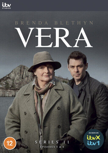 Vera: Kausi 11, Jaksot 5 & 6 (DVD, 2023) Brenda Blethynin tähdittämänä