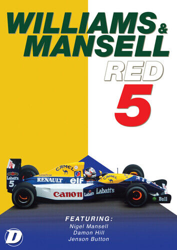 Williams & Mansell: Red 5 DVD (2023) Formel 1-dokumentar Williams & Mansell: Red 5 DVD (2023) Formel 1-dokumentar