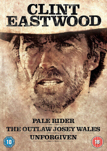 Pale Rider/The Outlaw Josey Wales/Unforgiven DVD (2012) Clint Eastwood Cert 18 Region 2 Brand New Pale Rider/The Outlaw Josey Wales/Unforgiven DVD (2012) Clint Eastwood Cert 18 Region 2 Brand New