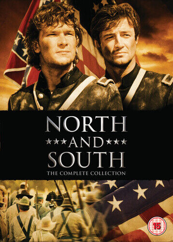 North and South: Koko Sarja DVD (2010) Patrick Swayze, 8 levyä