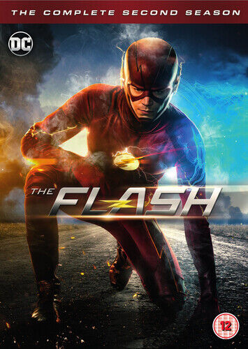 The Flash: Komplett sesong 2 DVD (2016) – Grant Gustin, 6 disker, Region 2