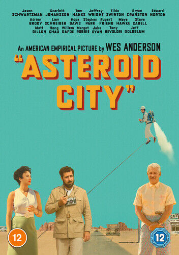 Asteroid City DVD (2023) Jason Schwartzman, Anderson (DIR) Cert 12 Region 2 Brand New