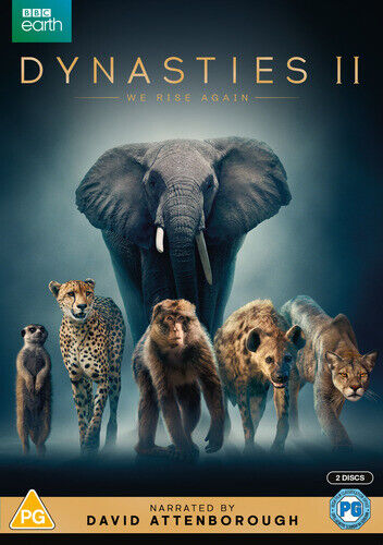 Dynasties II DVD (2022) – Luontodokumentti David Attenborough'n kanssa, 2 levyä Dynasties II DVD (2022) – Luontodokumentti David Attenborough'n kanssa, 2 levyä