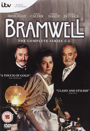 Bramwell: Serie 1-4 DVD (2010) Jemma Redgrave, 8 diske, Region 2