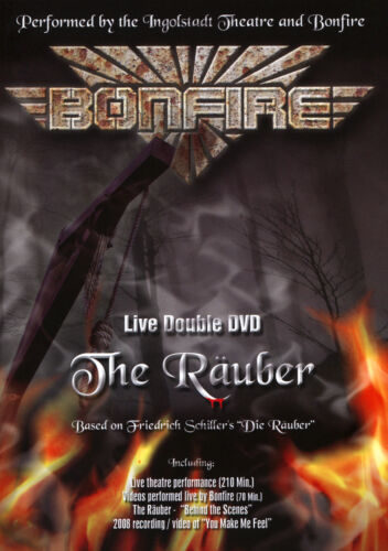 Bonfire: The Rauber - Live DVD (2009) Cert E Region 2 Brand New