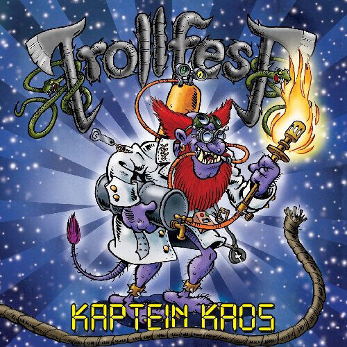 Trollfest : Kaptein Kaos CD Album with DVD 2 Discs (2014) Region 2 Brand New