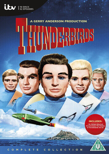 Thunderbirds: The Complete Collection DVD (2015) Alan Patillo, Saunders (DIR) Region 2 Brand New