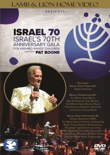 Pat Boone - Israel 70: Israels 70-årsjubileum DVD