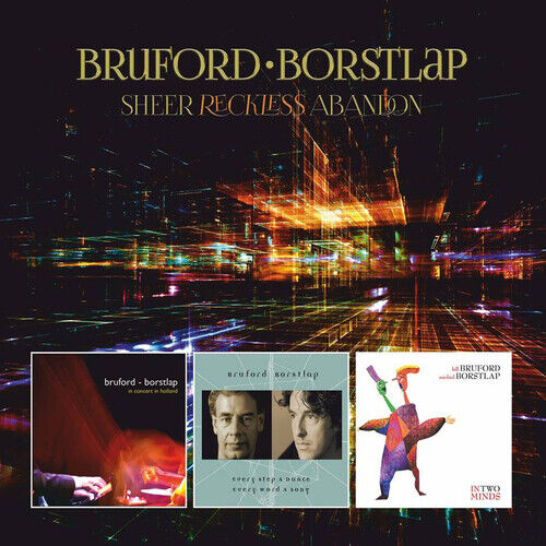 Bruford/Borstlap: Sheer Reckless Abandon (2019) CD Album med DVD, 4 disker