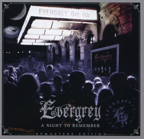 Evergrey : A Night to Remember CD Album with DVD 2 Discs (2021) Region 2 Brand New