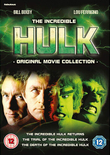 The Incredible Hulk: Original Movie Collection DVD (2018) Bill Bixby, Corea Region 2 Brand New The Incredible Hulk: Original Movie Collection DVD (2018) Bill Bixby, Corea Region 2 Brand New