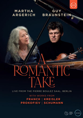 A Romantic Take: Martha Argerich & Guy Braunstein – Konsert DVD (2021)