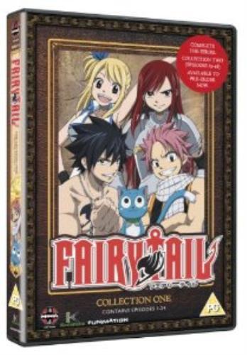 Fairy Tail: Samling 1 DVD (2013) – 4 diske Fairy Tail: Samling 1 DVD (2013) – 4 diske