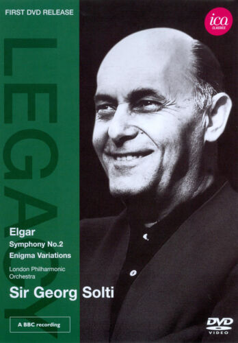 Elgar: Symfoni nr. 2 / Enigma Variations DVD (2011) – Solti dirigerer