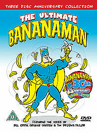 Bananaman: The Ultimate Bananaman DVD (2010) Bill Odie Cert U 3 Discs Pre-Owned Region 2
