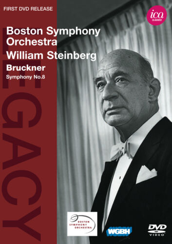 Bruckner: Symphony No. 8 (Boston Symphony Orch. (Steinberg) DVD (2012) William Region 2 Brand New