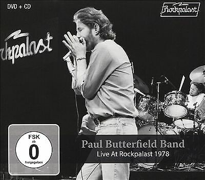 Paul Butterfield Blues Band : Live at Rockpalast 1978 CD Album with DVD 2 Discs Region 2 Brand New