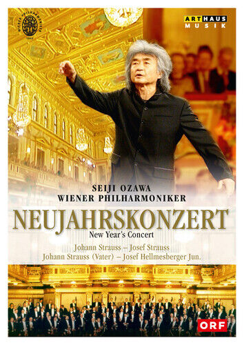 Year's ConCert: 2002 - Wiener Philharmoniker (Ozawa) DVD (2017) Seiji Ozawa Region 2 Brand New